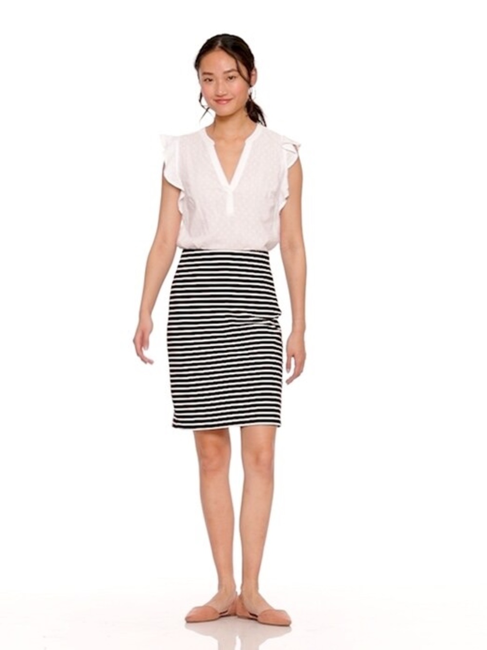 Old Navy Ponte-Knit Pencil Skirt